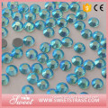 SS10 aquamarine best quality motif strass decorations rhinestone for dress